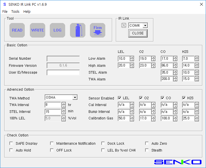IR Link software