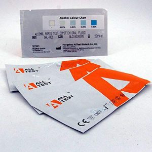 All Test еднократна тест-лента за алкохол по слюнка