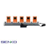 Зарядна стойка за 5 газ детектора Senko MGT